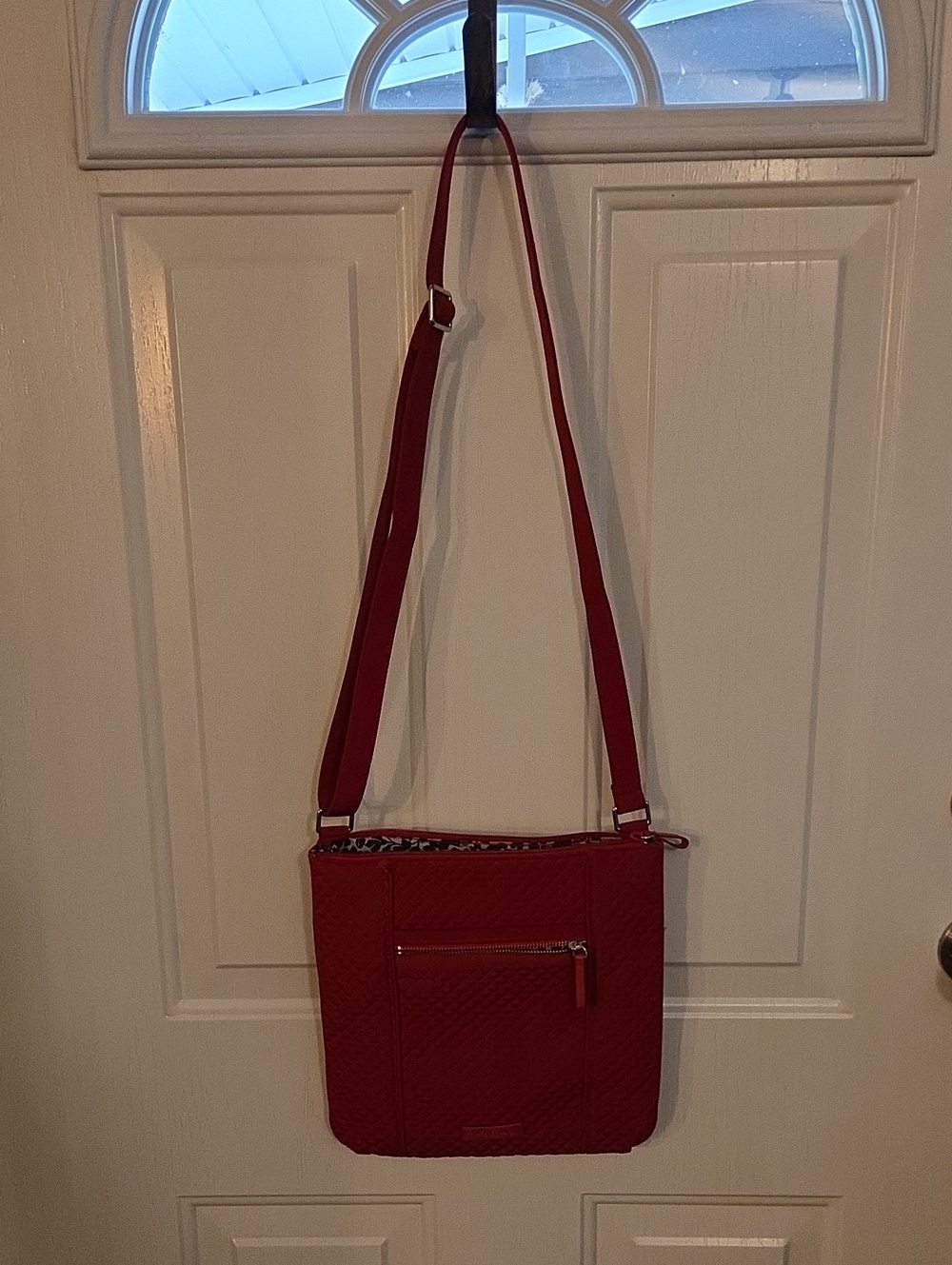 Vera Bradley Quilted Crossbody Bag in Red NWOT